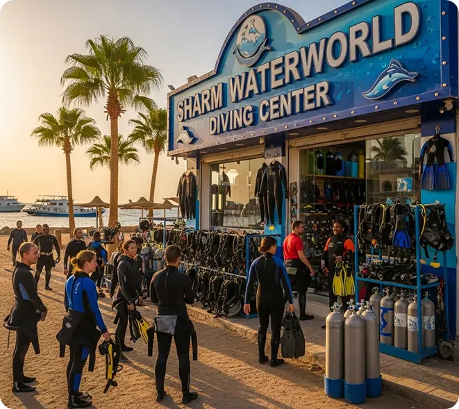 Sharm Waterworld Diving Center building