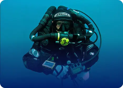 Precision and control in technical diving